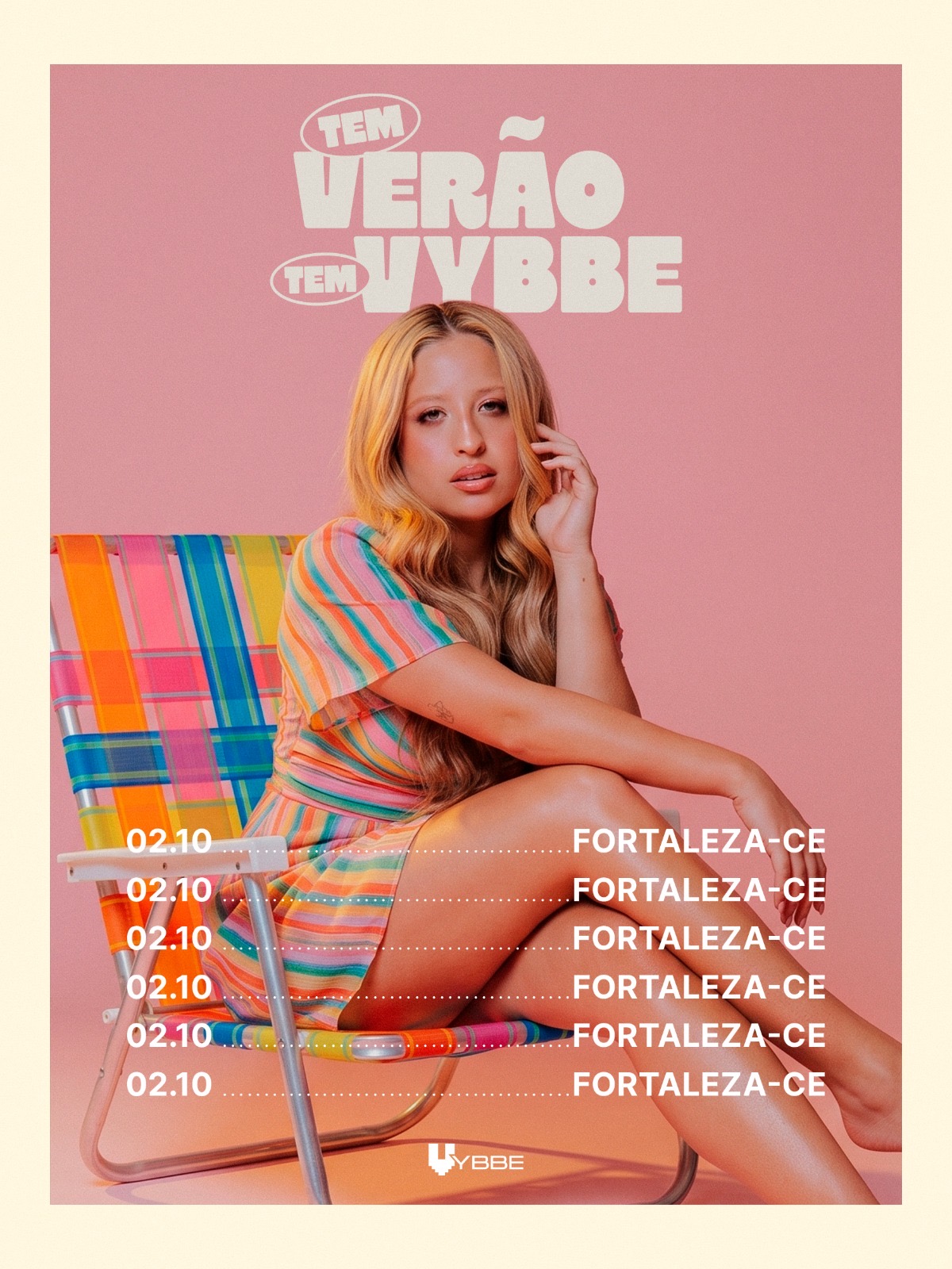 Agenda de verão de Mari Fernandes em fundo rosa